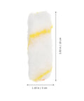 Heavy Duty Polyester Paint Roller Cover Refills, 3.93 x 1.18 inches, designed for easy painting on walls and ceilings.