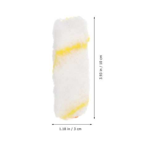 Heavy Duty Polyester Paint Roller Cover Refills, 3.93 x 1.18 inches, designed for easy painting on walls and ceilings.