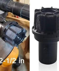 Two Point Five Inch Shop Vacuum Muffler Diffuser For Noise Reduction And Air Filtration Heavy Duty Industrial Grade Exhaust Accessory