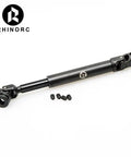 Heavy Duty Stainless Steel Drive Shaft Set For 1/10 Rc Crawler Upgrade Parts Fits Axial Scx10 Trx4 showing single black component with screws