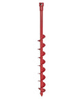 2 Inch Diameter Earth Auger Bit, 36 Inch Long With Fishtail Point For Decks, Mailboxes, Fences, Tree Planting, Heavy Duty All Steel