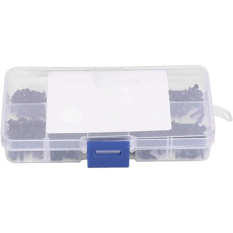 Must Have Versatile M2 And M2.6 Black Phillips Pan Head Self Tapping Screws Set Kit 400 Pieces With Durable Storage Case