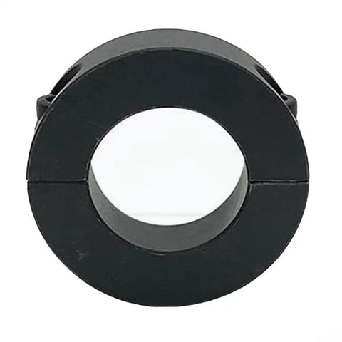 Top Grade Black Steel Two Piece Shaft Collar Clamp With Recessed Screws Perfect For 30mm Bore industrial shaft ring