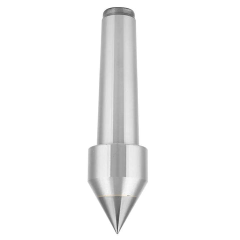 Durable Dead Center For Lathe And Milling Machine, Morse Taper 60 Degree Center With Cemented Carbide Tip, Heat Treated Steel Construction