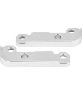 2 Piece Aluminum Drift Adapter Kit For E46 That Boosts Turn Angle By Twenty Five Percent With Mounting Hardware Included