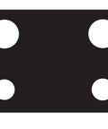 Whirlpool Gas Range Stove Top Protector Ultra Thin Reusable Burner Splatter Guard Shield Custom Fit For Easy Cleanup Black Kitchen Saver