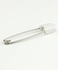 Sturdy Stainless Steel Cloth Diaper Pins With Safe Lock Closures for Everyday Baby Care Crafts and Events, single pin view