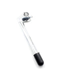 Road Bike Stem Gooseneck For 25.4 And 22.2 Mm Handlebars Aluminum Head With Iron Body Durable Ride Ready 220 Mm Length 414 G