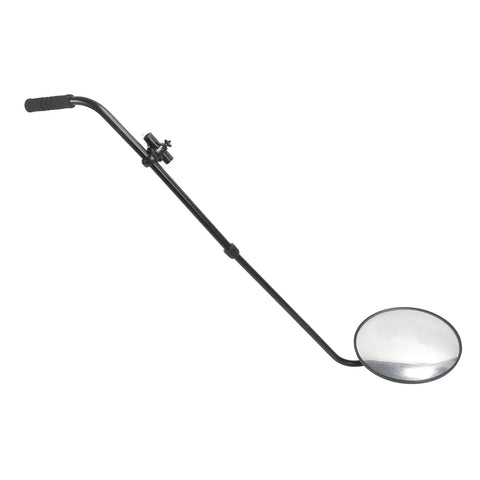 Under Vehicle Inspection Mirror With 2X Magnification Waterproof Foldable Adjustable Angle Lightweight Acrylic Mirror