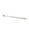 316 Stainless Marine Grade Trim Head Deck Screws No 8 Two And A Half Inch, single screw for decks docks jetties fences walkways