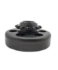 Beefy Automatic Centrifugal Clutch With Drive Sprocket Kit For Go Kart 13Hp Engines 20Mm Bore Three Sixteen Keyway Smooth Shift On 219 Chain Street Ready Build, black with sprocket.