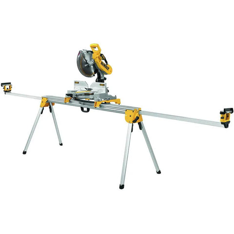 Universal Miter Saw Rolling Table With Beefy Aluminum Frame Extends To Sixteen Feet And Takes Five Hundred Pounds Like A Champ Folds Flat For Smooth Shop Runs And Clean Cuts Daily