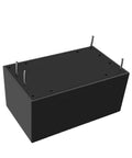 Top Tier 3W Isolated AC DC Switching Power Supply Module Featuring Fast Swap Voltage Picks For Car Ev Charging, compact black case with mounting pins.