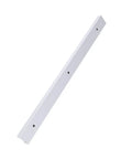 Aluminum T Slot Track With Wood Screws, Double Cut Profile For Woodworking Jigs And Fixtures, 400mm Length shown at an angle