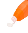 Aerodynamic Cycling Water Bottle 680ml Squeeze Flask Built For Stompin Pavement with a pink nozzle detail for effortless hydration.