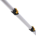 TOPINCN Digital Measuring Wheel, Backlit Display adjustable handle with black and yellow clips for secure length adjustments.