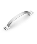 10 Pack 4 Inch Satin Nickel Cabinet Pulls Zinc Alloy Drawer Handles For Kitchen Cabinets And Dressers Durable Arch Design