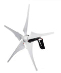 Portable Solar And Wind Hybrid Generator 3500W low noise AC output with 5 blade wind turbine and MPPT controller all in one