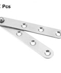 360 Degree Rotatable Door Pivot Hinges 100 x 16 x 11mm Stainless Steel For Home Cabinets And Toolboxes Beefy Heavy Duty With Smooth Full Range Movement And Easy Access