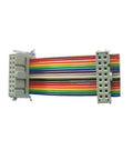 Solid Printhead Connector Replacement For Cfc Afinia H800 Plus And Tiertime Up Box Series with multi-colored wires.