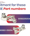 Positive Battery Terminal Connector 18mm OEM Replacement For Toyota Camry Corolla RAV4 Sienna with part numbers 9098205054, 90982-05054
