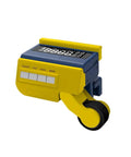 0-99 Mm High Precision Distance Measuring Wheel Nifty Tracking Device for Woodworking Carpentry and Handyman Tasks showing a compact yellow measuring tool.