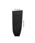 Heavy Duty Fireproof Welding Sleeve, 23cm x 53cm, black heat resistant arm guard for mechanics and welders.