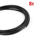 Coiled Black PU Polyurethane Air Tubing 8mm OD 5mm ID Three Meter Long Pneumatic Hose For Air Compressors And DIY Projects.