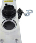 Dexter 7500lb surge brake actuator for drum brakes, zinc-plated, model DX7.5, with safety chain