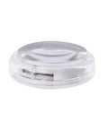 Motorcycle thermometer housing, round clear plastic case