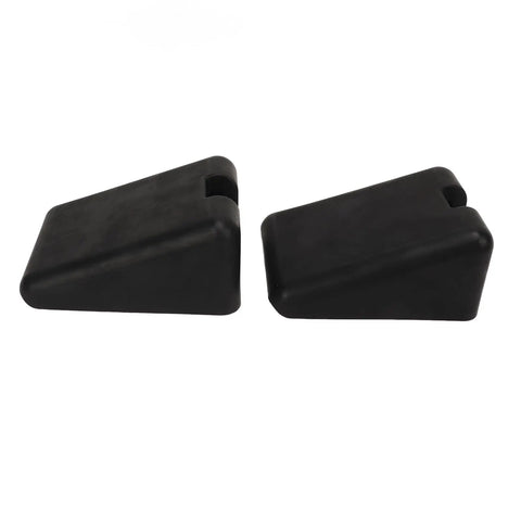 Rugged Rubber Hood Bumper Kit For Kenworth T680 And T880 Plus Peterbilt 567 579 Ensures Perfect Fit With Durable Design To Keep Your Rig Looking Cool And Acting Tough On The Road Every Single Day Without Fail. black rubber hood bumper kit set