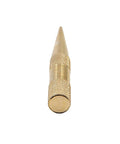 All Brass Muzzleloader Wedge Pin Punch With Flat One Eighth Inch Tip For Black Powder Muzzleloaders shown from side view