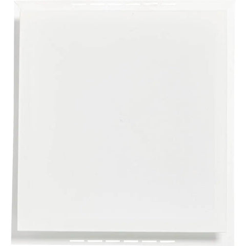 Exterior Meter Base J Block White UV Stabilized Heavy Duty Mount For Hose Racks And Electrical Accessories Weatherproof Textured Finish Fits All Siding Profiles, 16.5x15.5 white mount