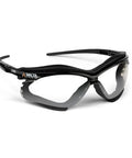 Tough As Nails Foamlined Safety Glasses With Anti Scratch Polycarbonate Lenses Wraparound Vision Ansi Z87 Certified, black eyewear.