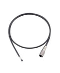5.5mm 1m Long HD Pro Grade Endoscope Probe With 1280x720 HD Camera coiled view with metal connectors