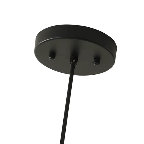 Ceiling mount view of Two Tier Drum Pendant Light With Adjustable Hanging Wire Hassle Free Install And Streamlined Design.