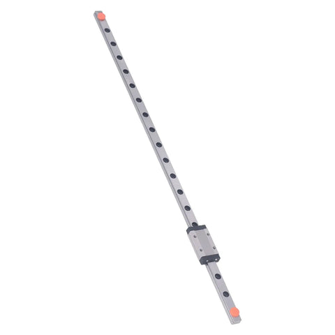 400mm Linear Guide Rail For CNC Machines And 3D Printers High Precision Steel Slider Bearing Micro Motion Slide Ultra Smooth Linear Motion Micron Grade Accuracy For Your DIY Rigs, steel rail with carriage