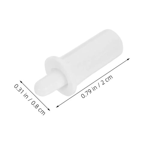 Spring Loaded Replacement Pins Kit For Roller Shutters 80 Pieces DIY Self Repair Tools Easy Fix For Damaged Or Lost Pins Great For Home Office Shop Durable Roller Shutter Parts, white 2 cm pin