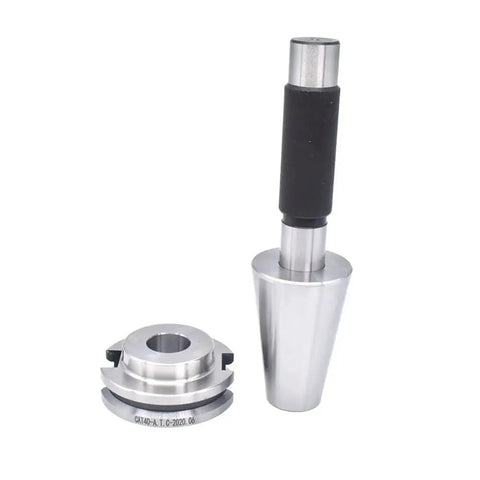 Heavy Duty Spindle Test Bar Alignment Kit For Cat40 Bt30 Bt40 Bt50 Iso30 Sk40 Hsk63a Tool with tapered end and holder.