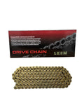 Heavy Duty 420 Motorcycle Chain Kit With 132 Link Standard Chain Breaker And 10 Master Links for 100cc-125cc dirt bikes