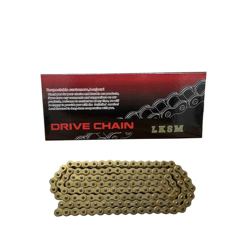 Heavy Duty 420 Motorcycle Chain Kit With 132 Link Standard Chain Breaker And 10 Master Links for 100cc-125cc dirt bikes