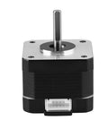 Front view of 42BYGH34 Bipolar Stepper Motor 1.8 Degree 12V 1.3A 0.30Nm for 3D Printers with 4-wire connector.