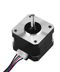 42BYGH34 Bipolar Stepper Motor 1.8 Degree 12V 1.3A 0.30Nm for 3D printers, front view showing shaft and wiring.