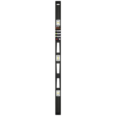 Magnetic 48 Inch Aluminum I Beam Level With Strong Magnetic Edge And Replaceable Vials For Precise Framing Cabinetry And Installation