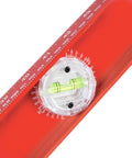 48 Inch I Beam Level With Aluminum Frame And 180 Degree Rotating Vial For 1 Mm Per Meter Accuracy