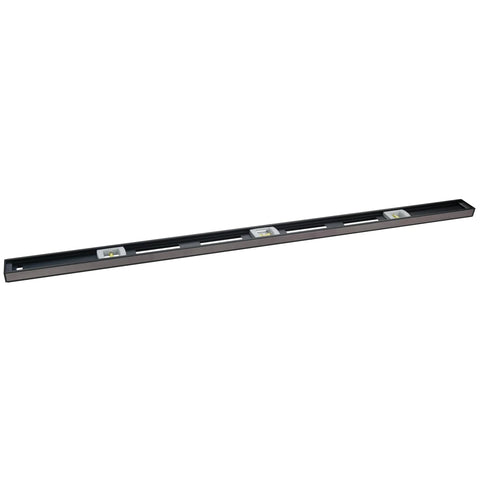 Magnetic 48 Inch Aluminum I Beam Level With Strong Magnetic Edge And Replaceable Vials For Precise Framing Cabinetry And Installation