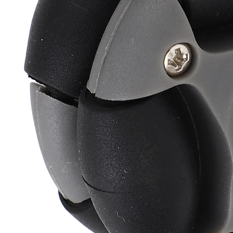 Close-up of 48mm Omnidirectional Wheel Double Row Multi Directional Wheel Replacement 14036 for Robot Industry
