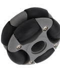48mm Omnidirectional Wheel Double Row Multi Directional Wheel Replacement 14036 for Robot Industry, front view