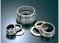 NBX1725Z combined thrust roller bearing unit with dust cover, 26 mm outside diameter, fits 17 mm shaft, 25 mm wide, no inner ring
