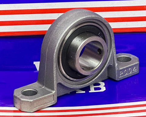 20mm Bore P004 Bearing Miniature Pillow Block Mounted Bearings